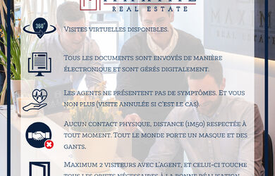 Covid-19 et immobilier: comment assurer la sécurité lors des visites