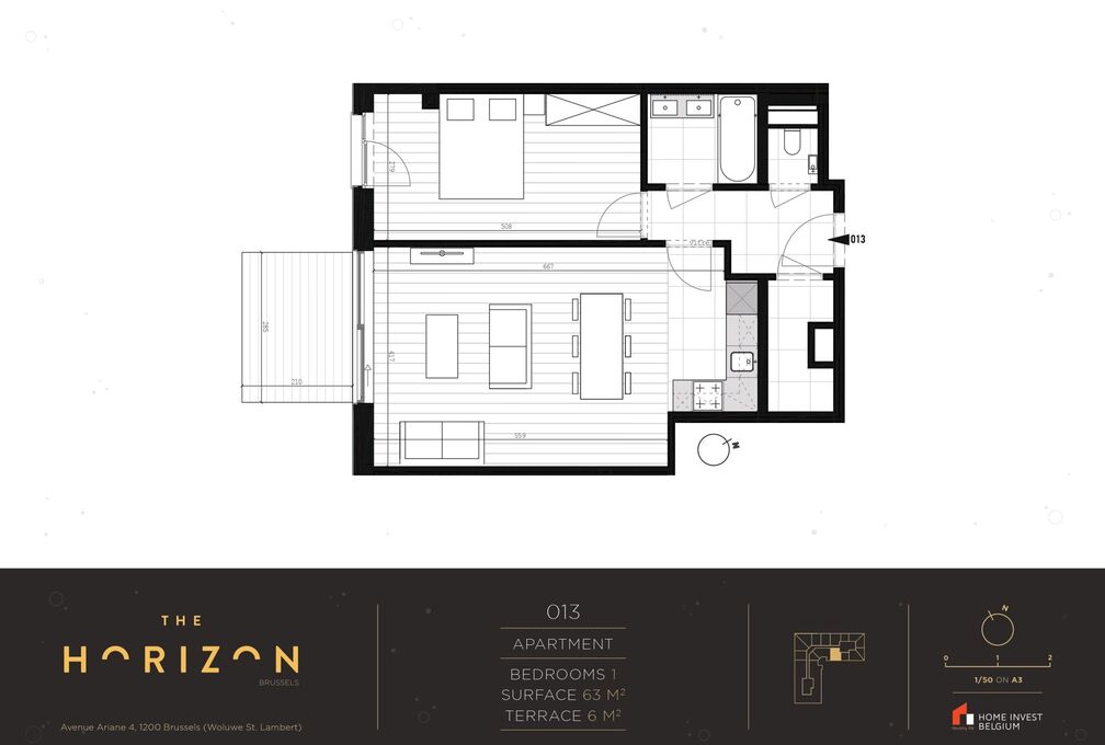 Appartement à louer à Woluwe-Saint-Lambert