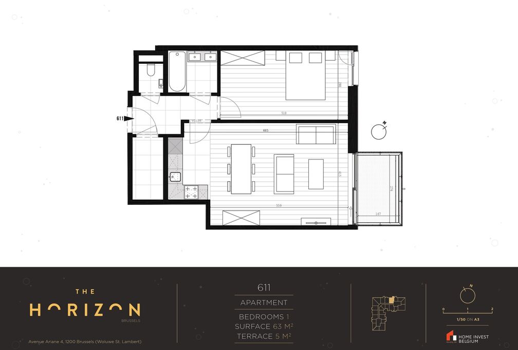 Appartement &agrave; louer &agrave; Woluwe-Saint-Lambert