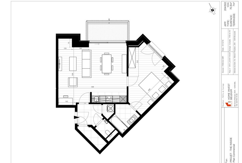 Appartement &agrave; louer &agrave; Woluwe-Saint-Lambert