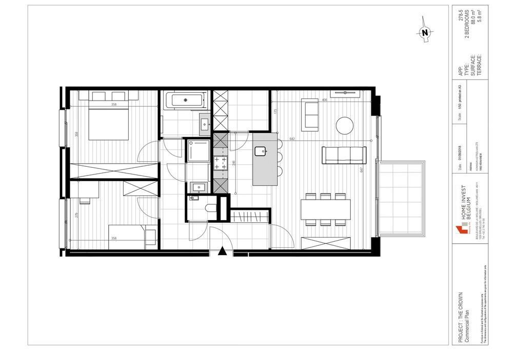 Flat for rent in Kraainem