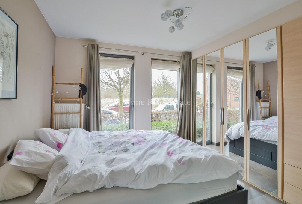 Gelijkvloerse verd. + tuin te huur in Wezembeek-Oppem