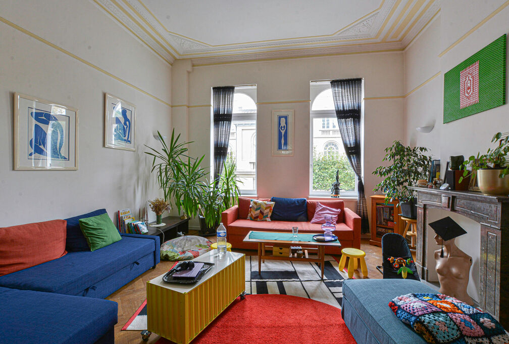 Gelijkvloerse verdieping te huur in Etterbeek