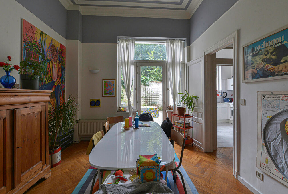 Gelijkvloerse verdieping te huur in Etterbeek