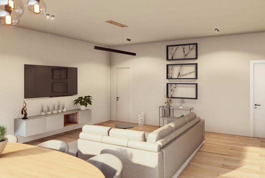 Ground floor with garden for rent in Wezembeek-Oppem