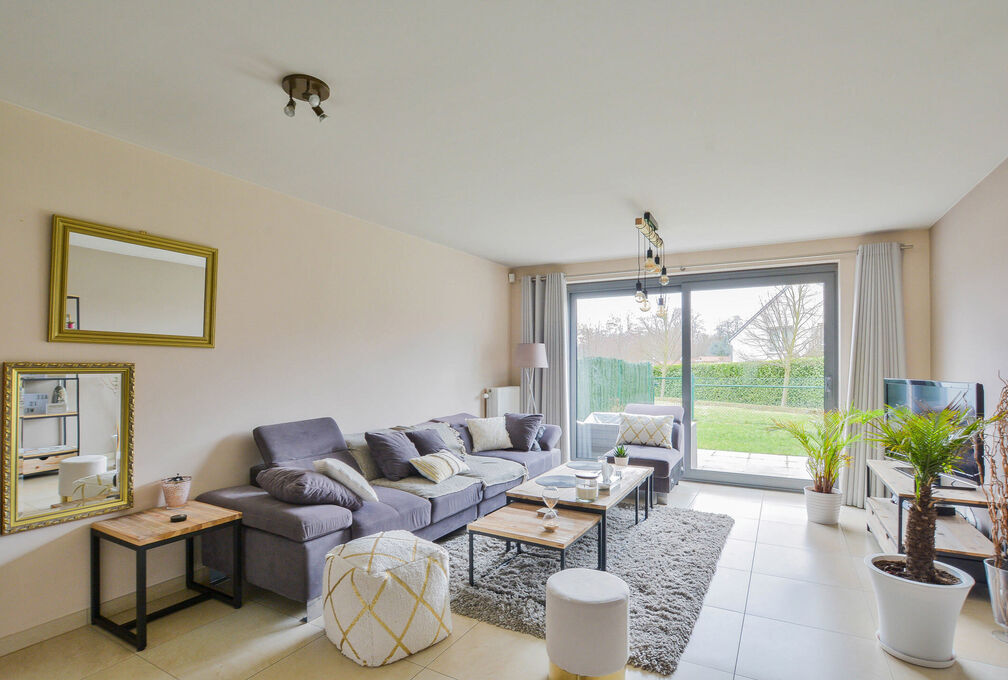 Ground floor with garden for rent in Wezembeek-Oppem