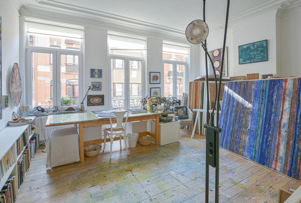 Maison de ma&icirc;tre &agrave; vendre &agrave; Schaerbeek