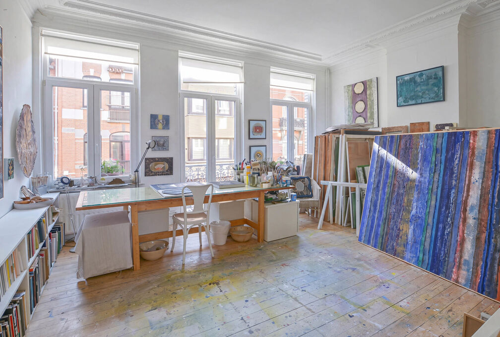 Maison de ma&icirc;tre &agrave; vendre &agrave; Schaerbeek