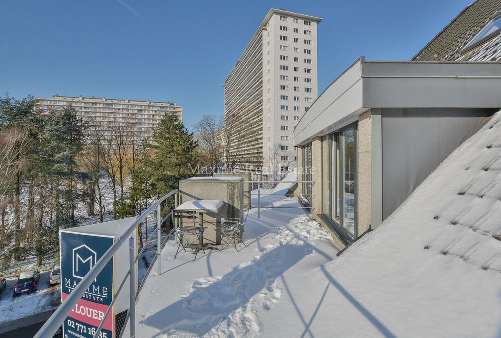 Penthouse te huur in Sint-Lambrechts-Woluwe