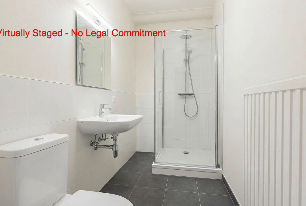 Maxime Real Estate presents a well-maintained studio apartment.

Located between the Fallon Stadium/Stokkel area and close to public transportation, schools, shops, and more.

This charming studio of +/-33m&sup2; (according to the PEB) is located on the 7th a