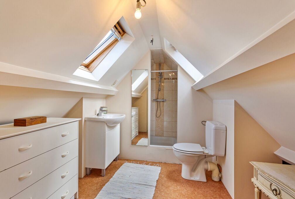 Cette villa +/-209m² (selon PEB) construite en 1966 sur un terrain de 7a09ca offre un cadre de vie exceptionnel avec un beau potentiel et se composant de: 

Sous-sol: Caves de rangements, local téchnique et garage. 

Rez-de-chaussée: Hall d'entrée a